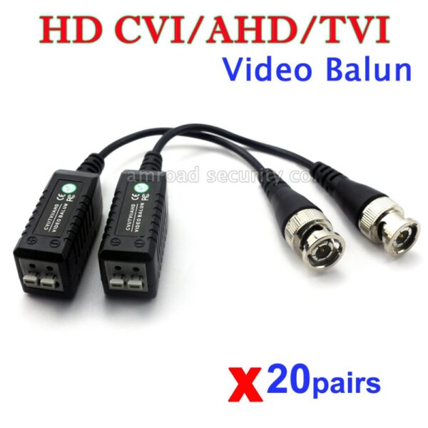 Усилитель видеосигнала пассивный  "BALUN" для AHD,CVI,TVI камер
